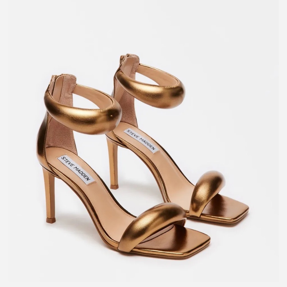 Steve Madden Partay Heels - Bronze